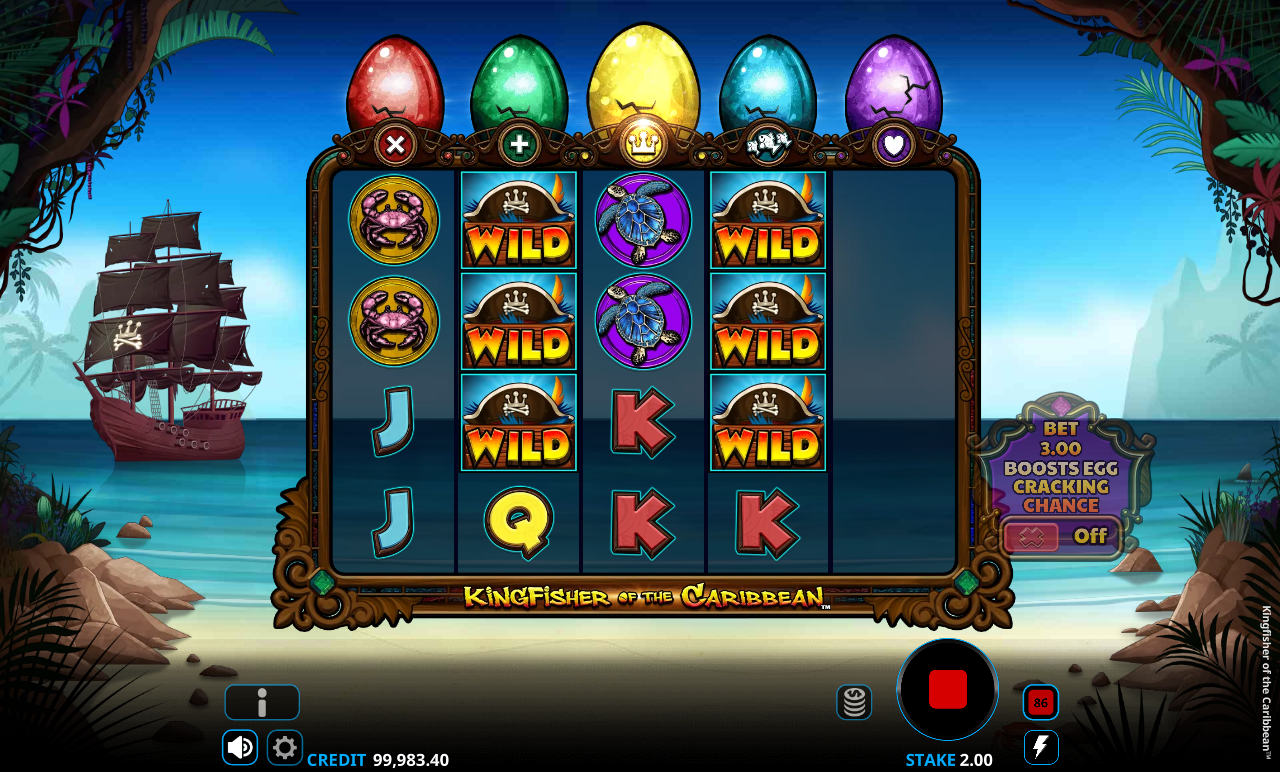Kingfisher of the Caribbean gameplay