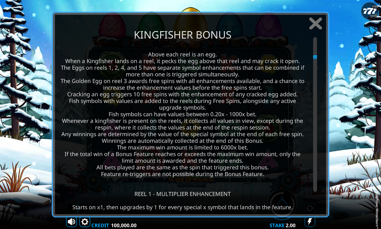 Kingfisher Winterborn information screen