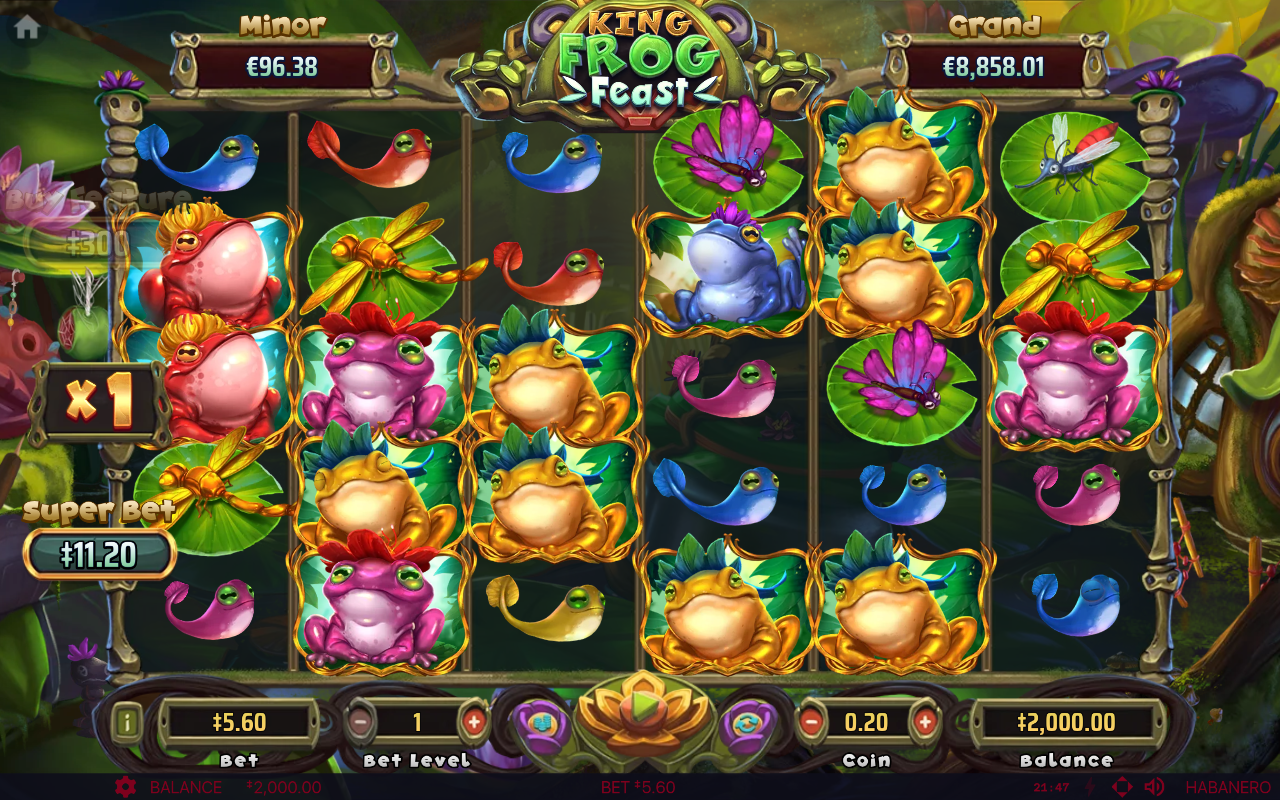 King Frog Feast base game