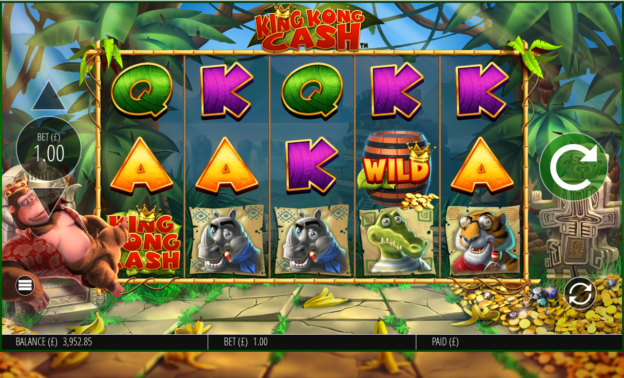 King Kong Cash base game