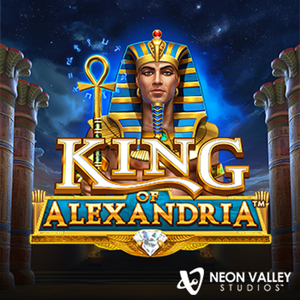 King of Alexandria slot by Neon Valley Studios