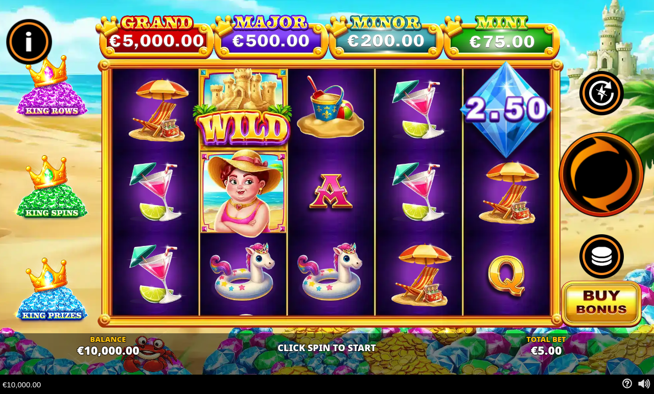 King Richwin: Royal Holiday base game