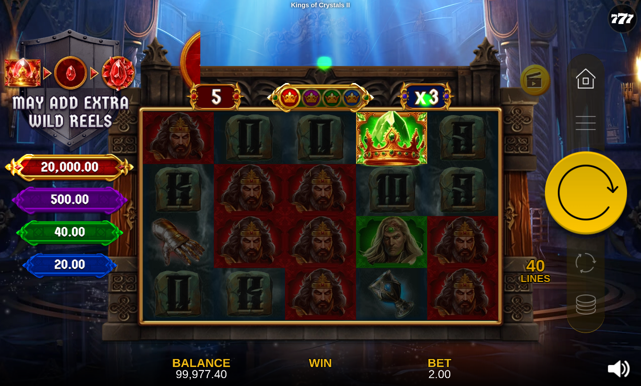 Kings of Crystals II Power Combo base game