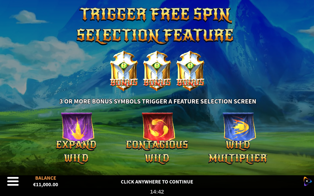 Knight's Gold Rush 3 Cycle information screen