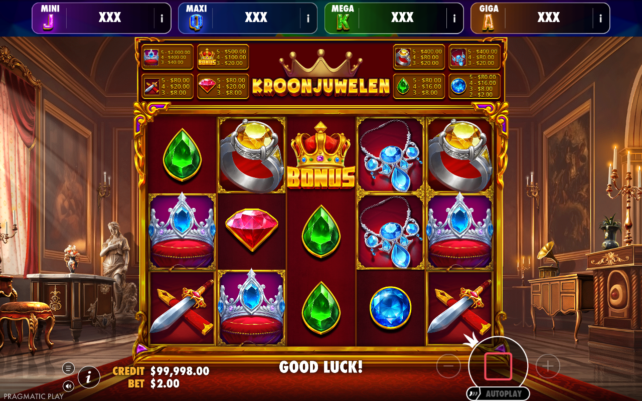 Kroonjuwelen - Oranje Jackpot gameplay