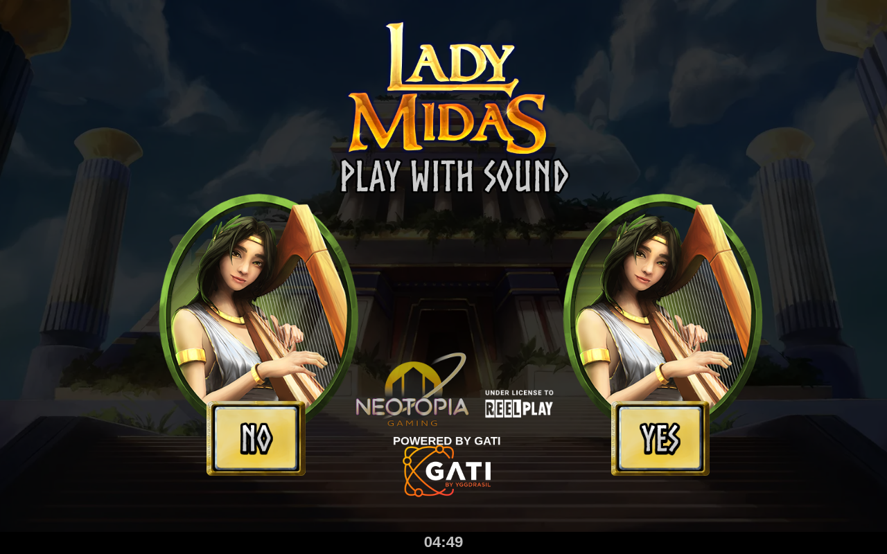Lady Midas base game