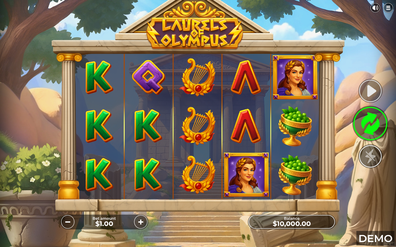 Laurels Of Olympus gameplay
