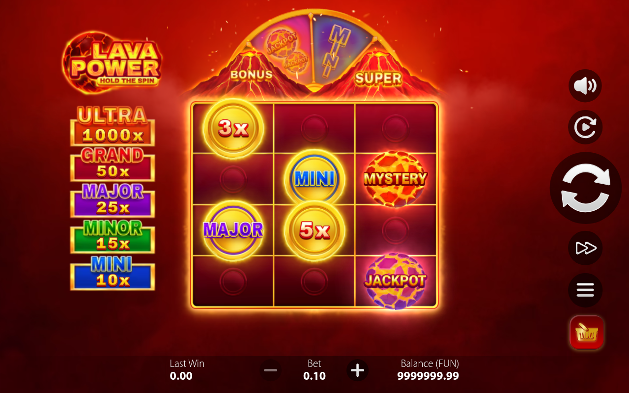 Lava Power: Hold the Spin base game