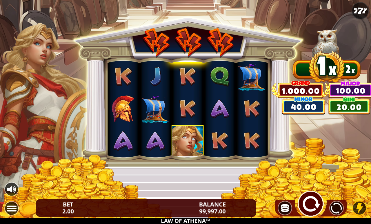 Law of Athena gameplay