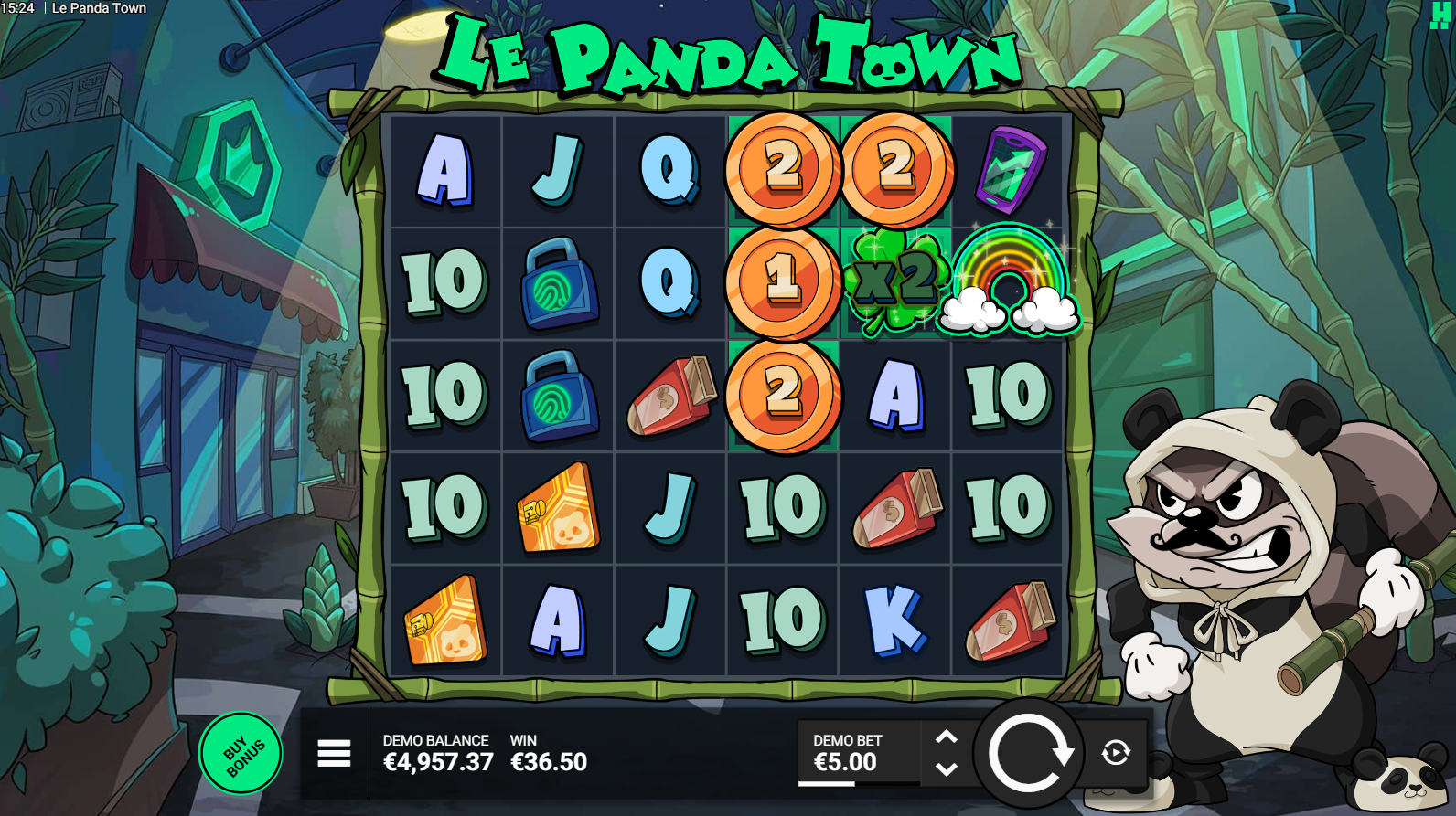 Le Panda Town base game