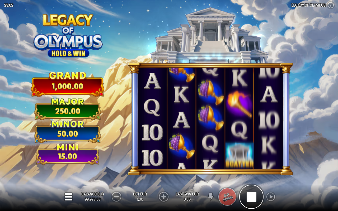 Legacy of Olympus gameplay