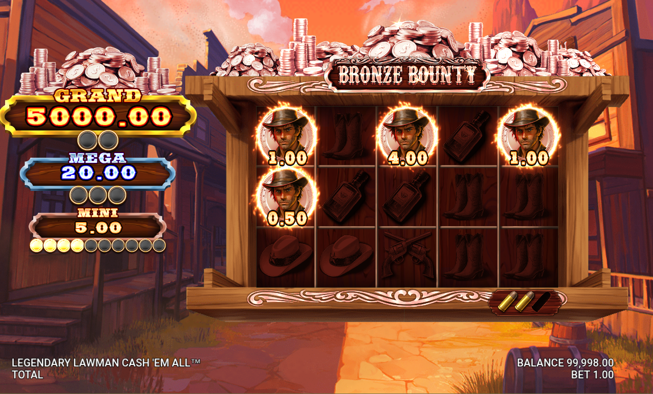 Legendary Lawman Cash 'Em All gameplay