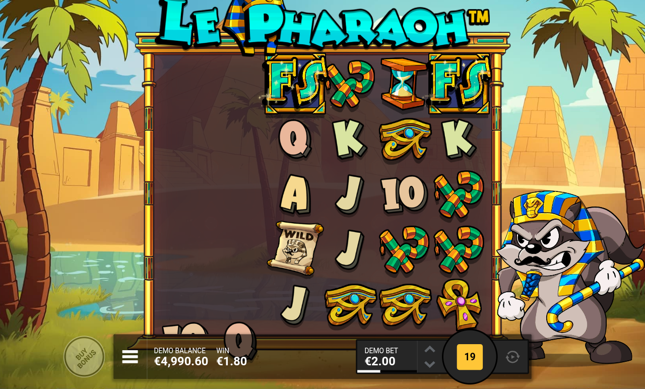 Le Pharaoh gameplay