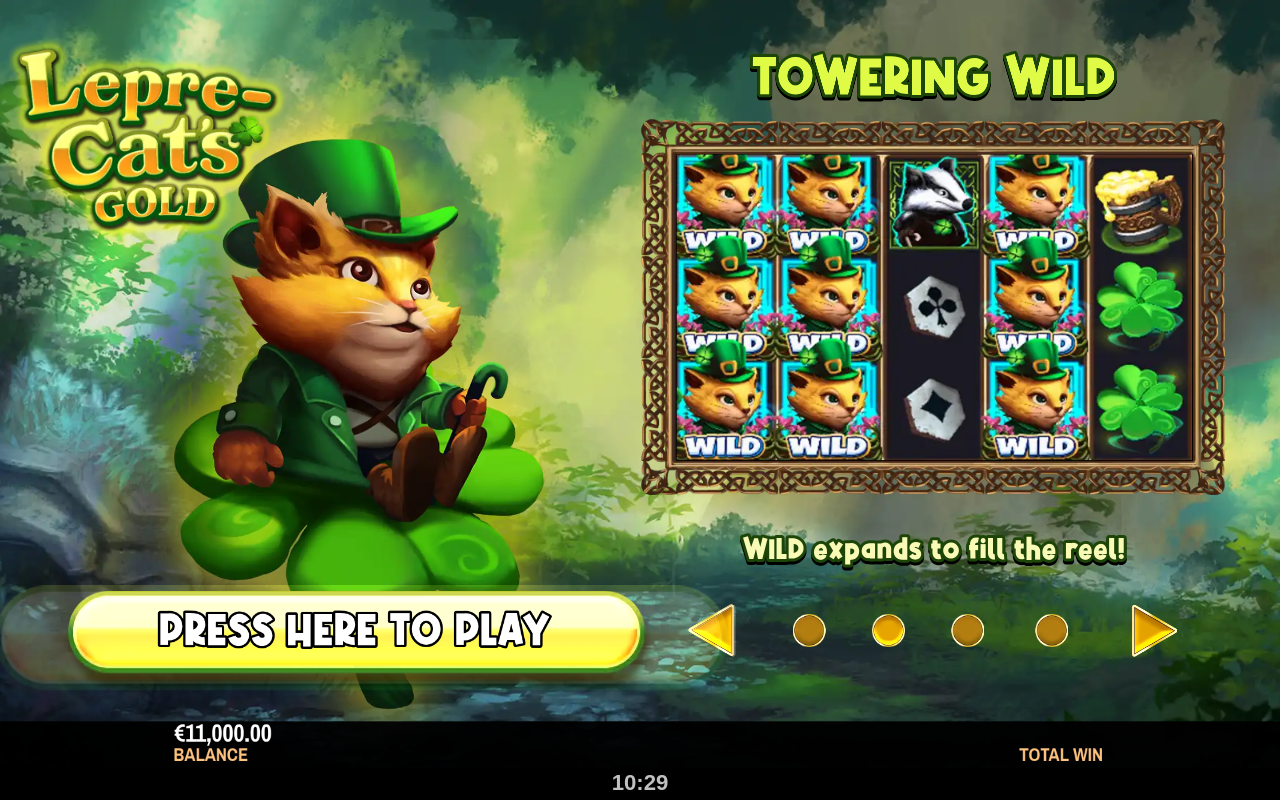 Leprecat's Gold gameplay