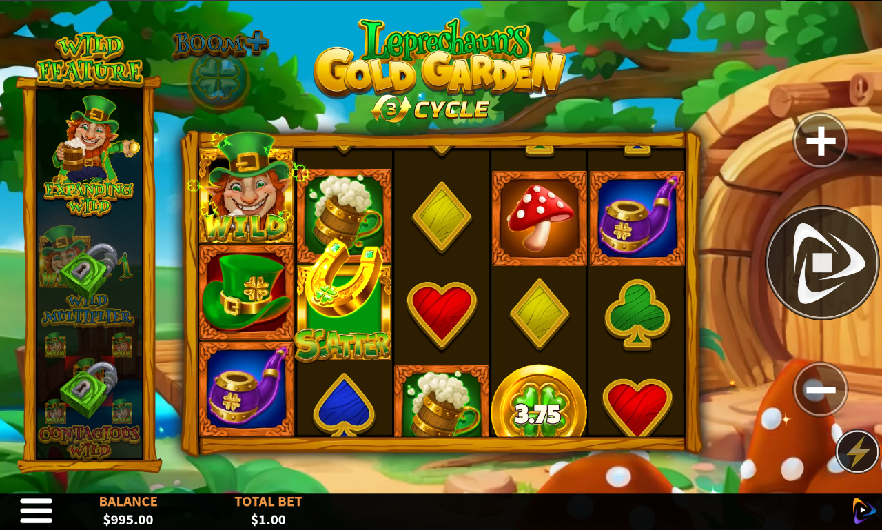 Leprechaun's Gold Garden base game