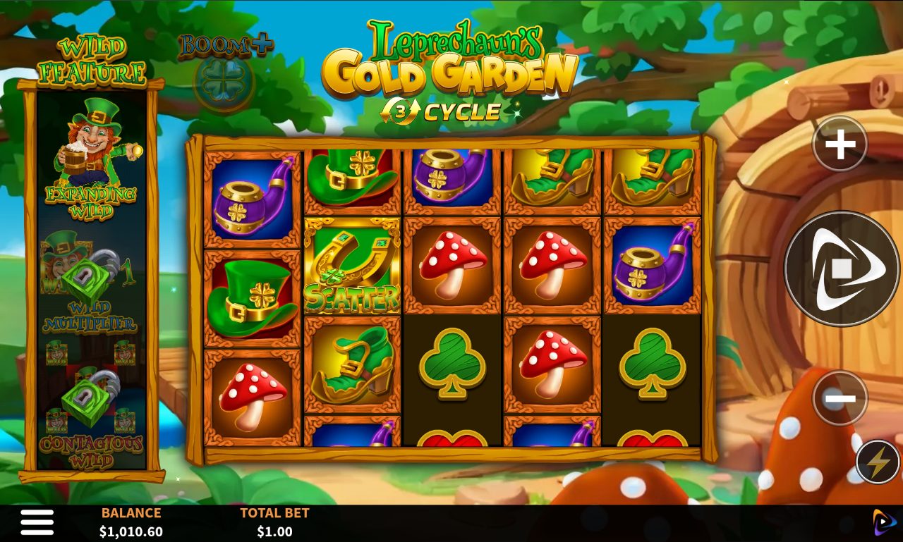 Leprechaun's Gold Garden gameplay