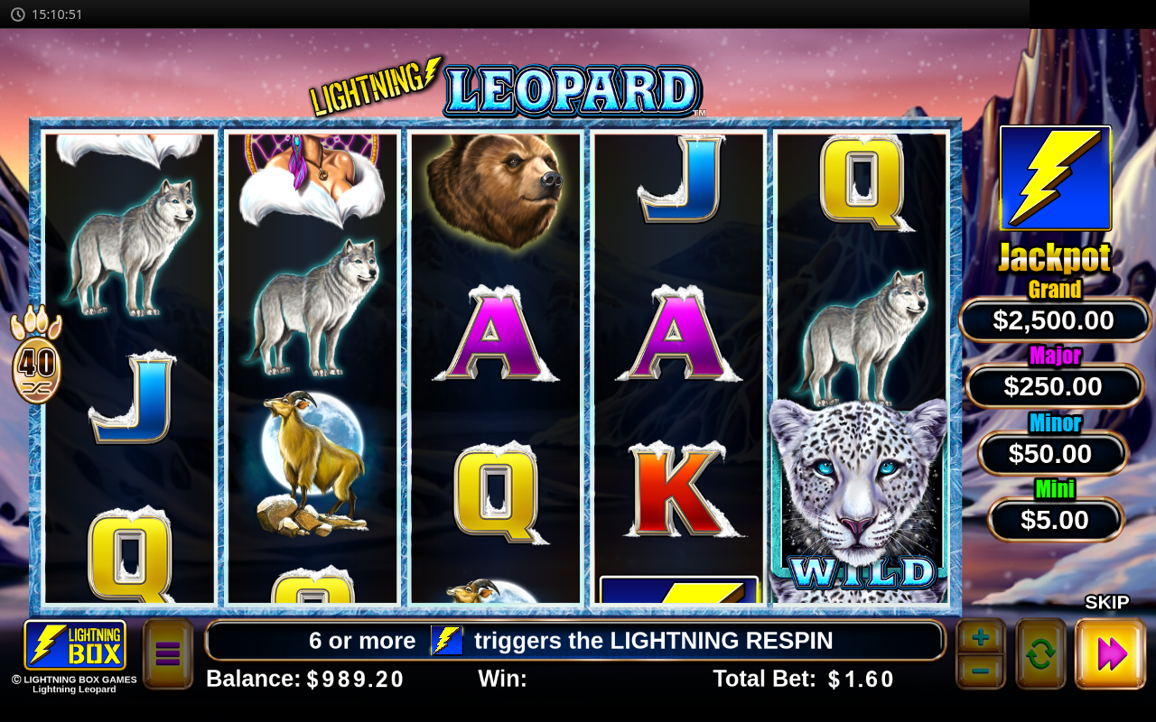 Lightning Leopard gameplay