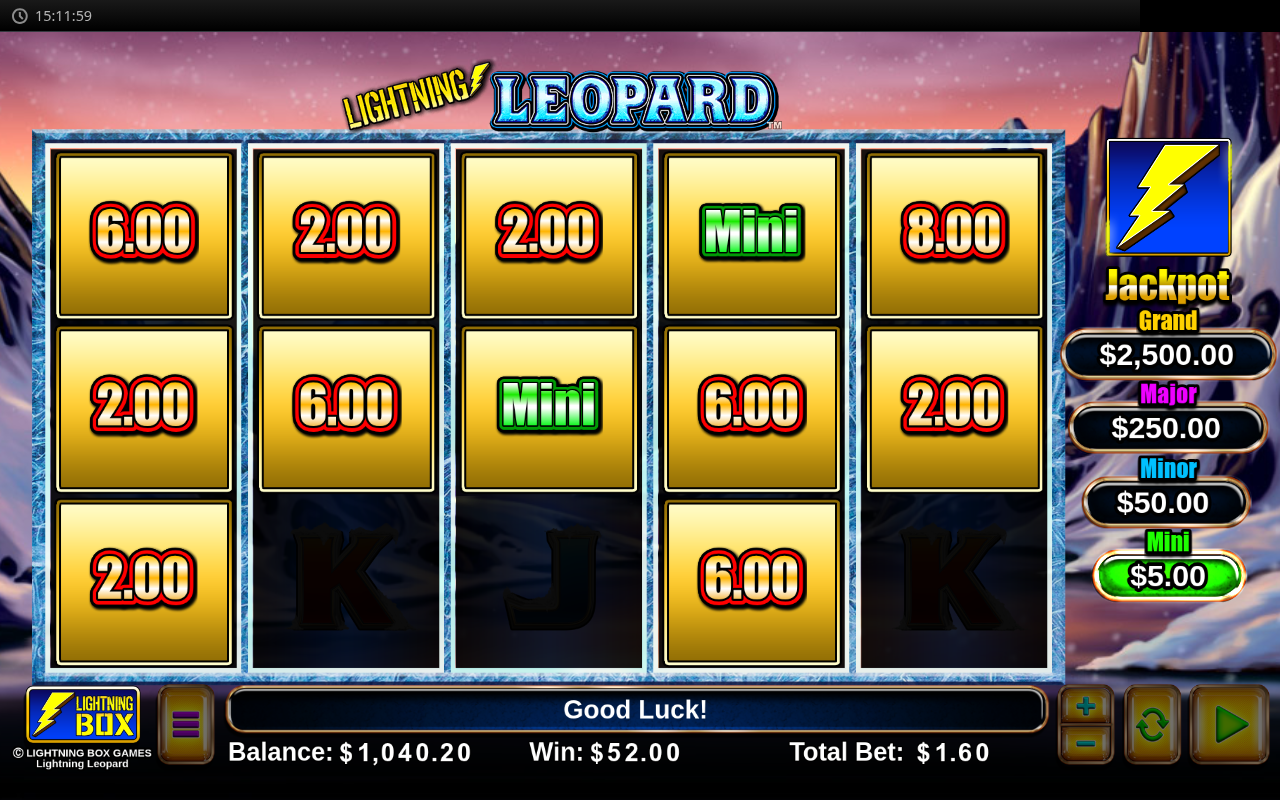 Lightning Leopard base game