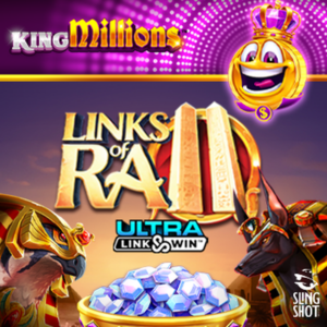 Links of Ra II King Millions slot by Slingshot Studios