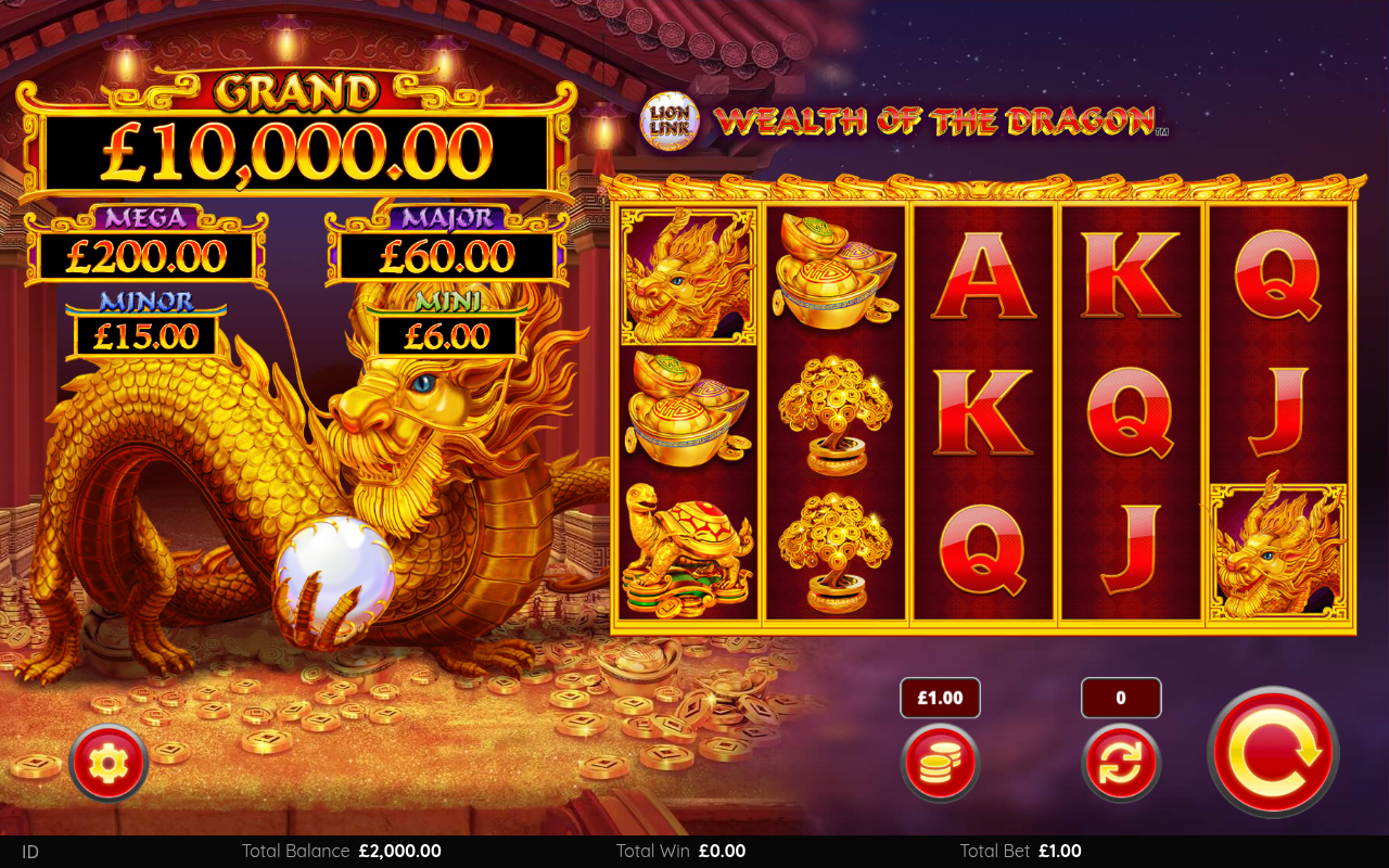 Lion Link Wealth of the Dragon base game