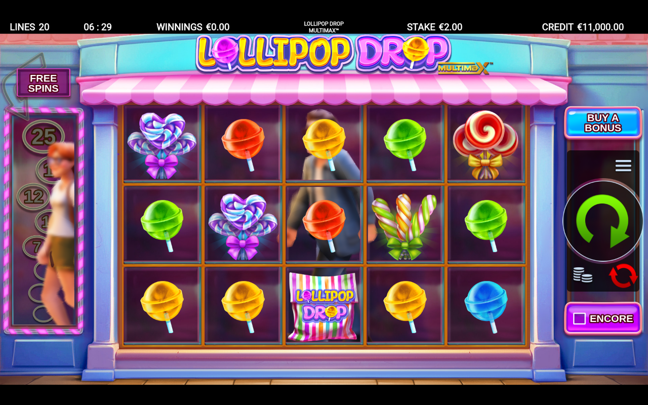 Lollipop Drop MultiMax base game
