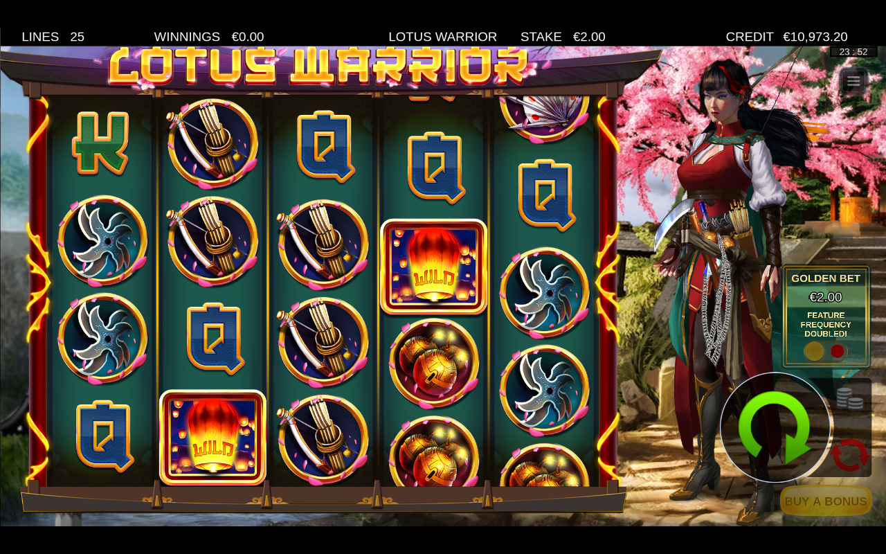 Lotus Warrior gameplay