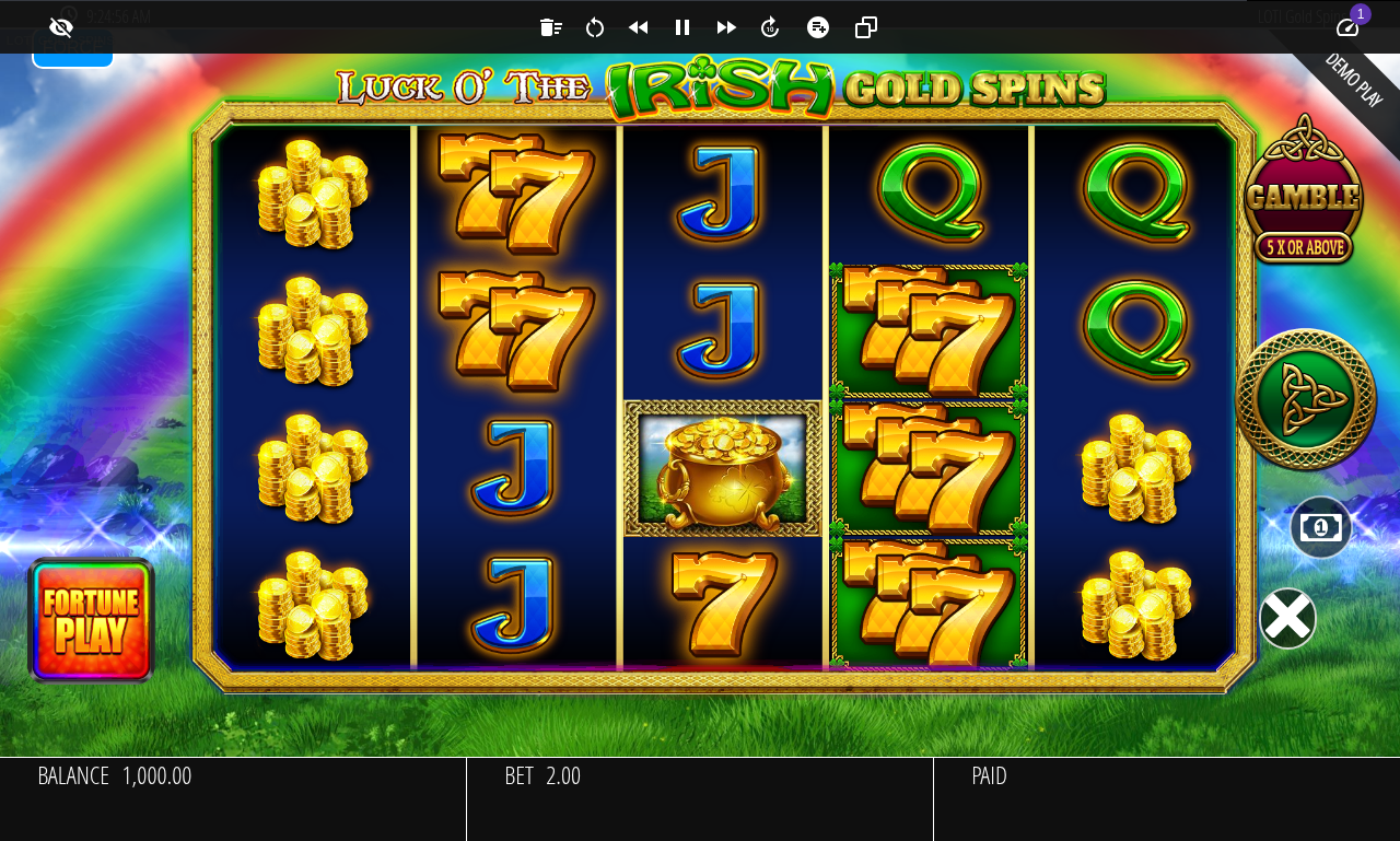 Luck O The Irish Big Bonus gameplay