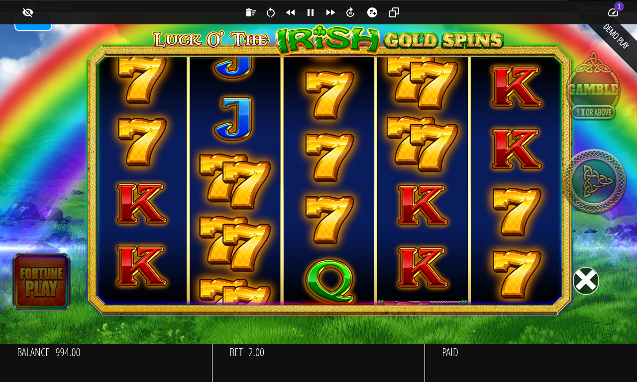 Luck O The Irish Big Bonus gameplay