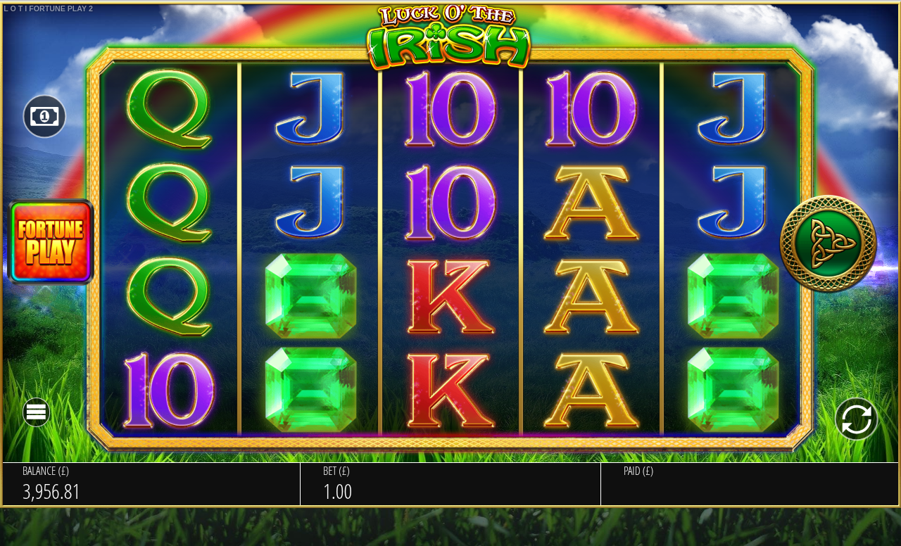 Luck O The Irish Fortune Spins 2 base game