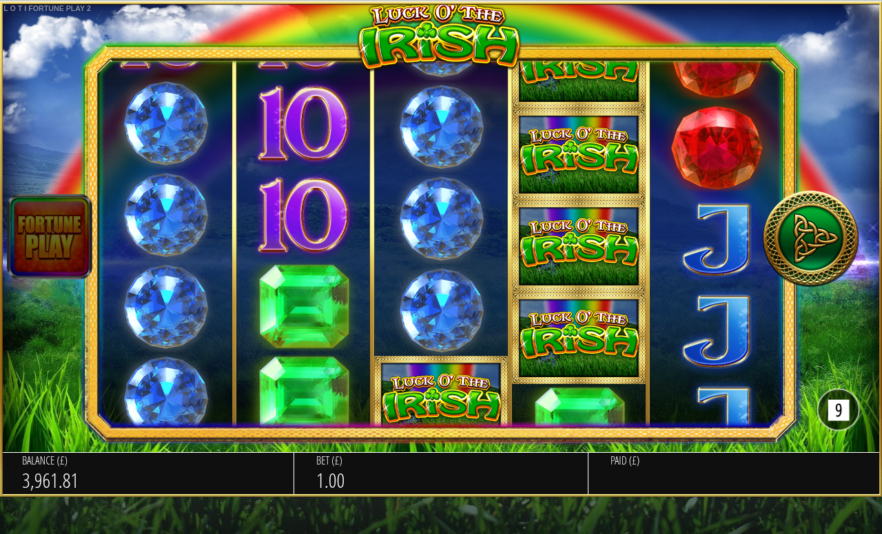Luck O The Irish Fortune Spins 2 gameplay