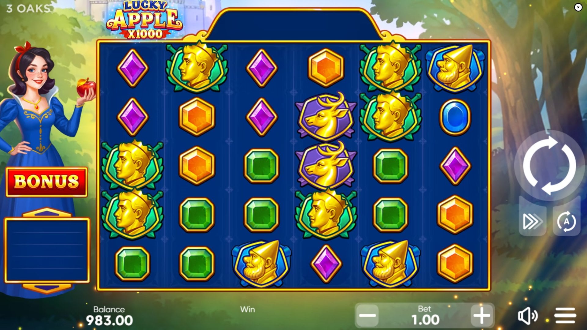 Lucky Apple x1000 Base Game