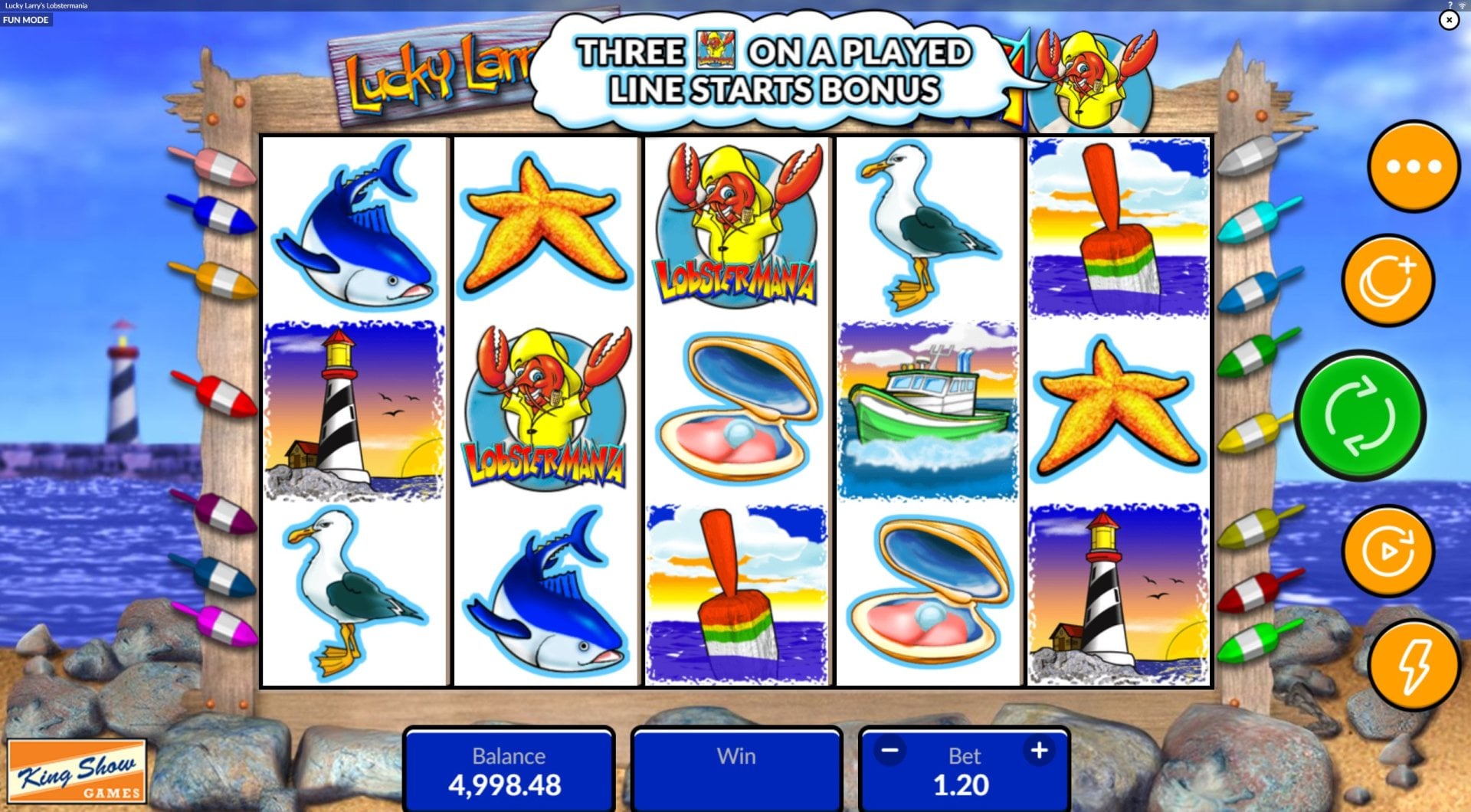Lucky Larry's Lobstermania Base Game