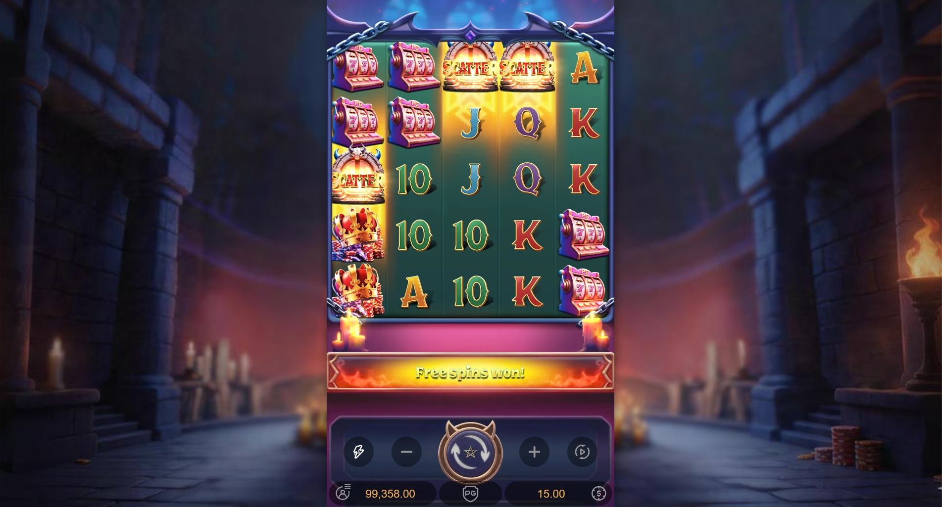 Lucky Mischief Free Spins trigger