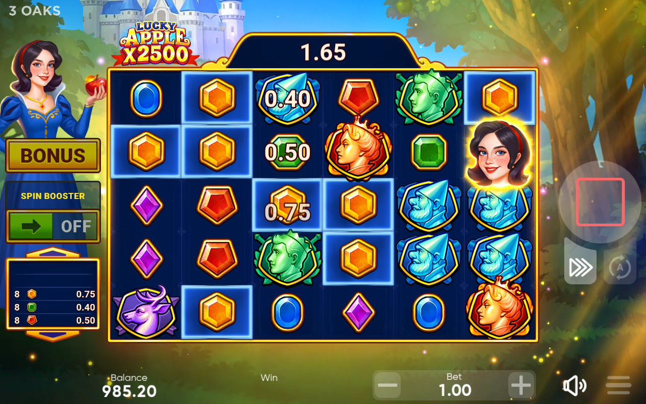 Lucky Apple x2500 gameplay