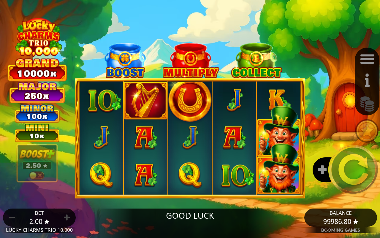Lucky Charms Trio 10,000 gameplay