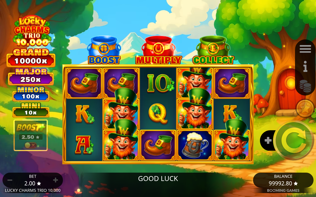 Lucky Charms Trio 10,000 gameplay