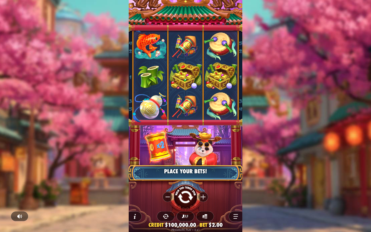 Lucky Panda base game