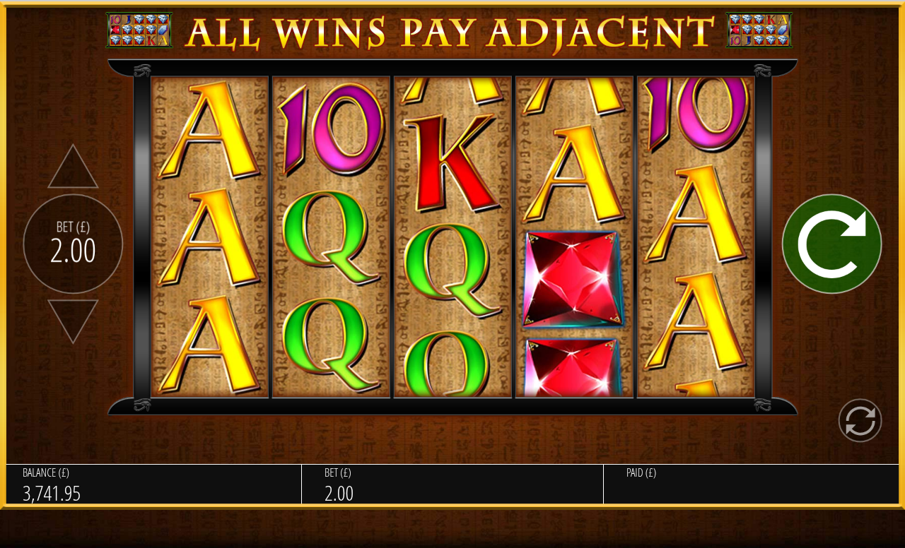 Lucky Pharaoh gameplay