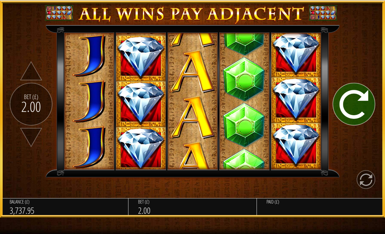 Lucky Pharaoh gameplay