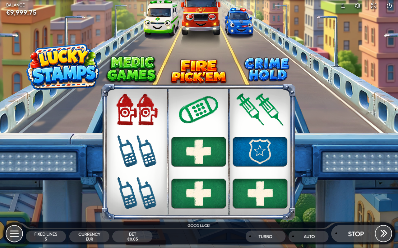 Lucky Stamps gameplay