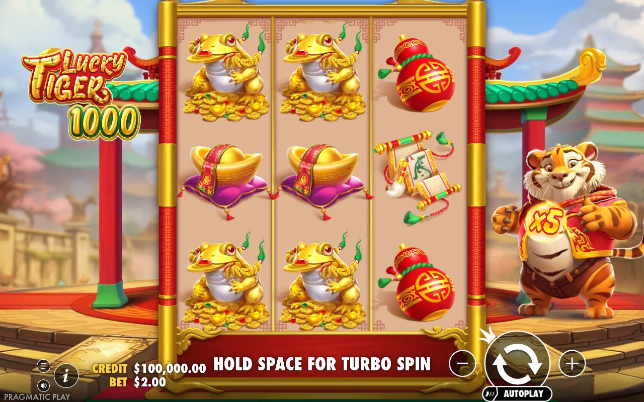 Lucky Tiger 1000 base game