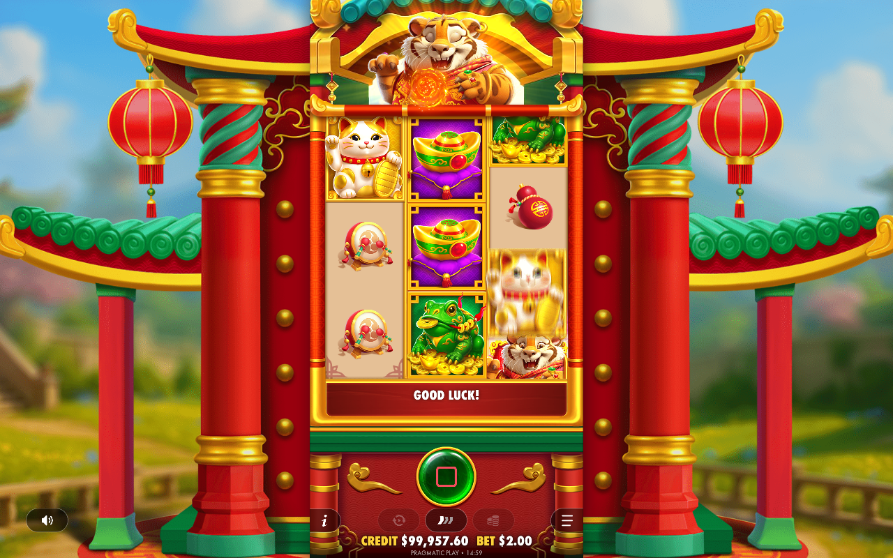 Lucky Tiger Gold gameplay