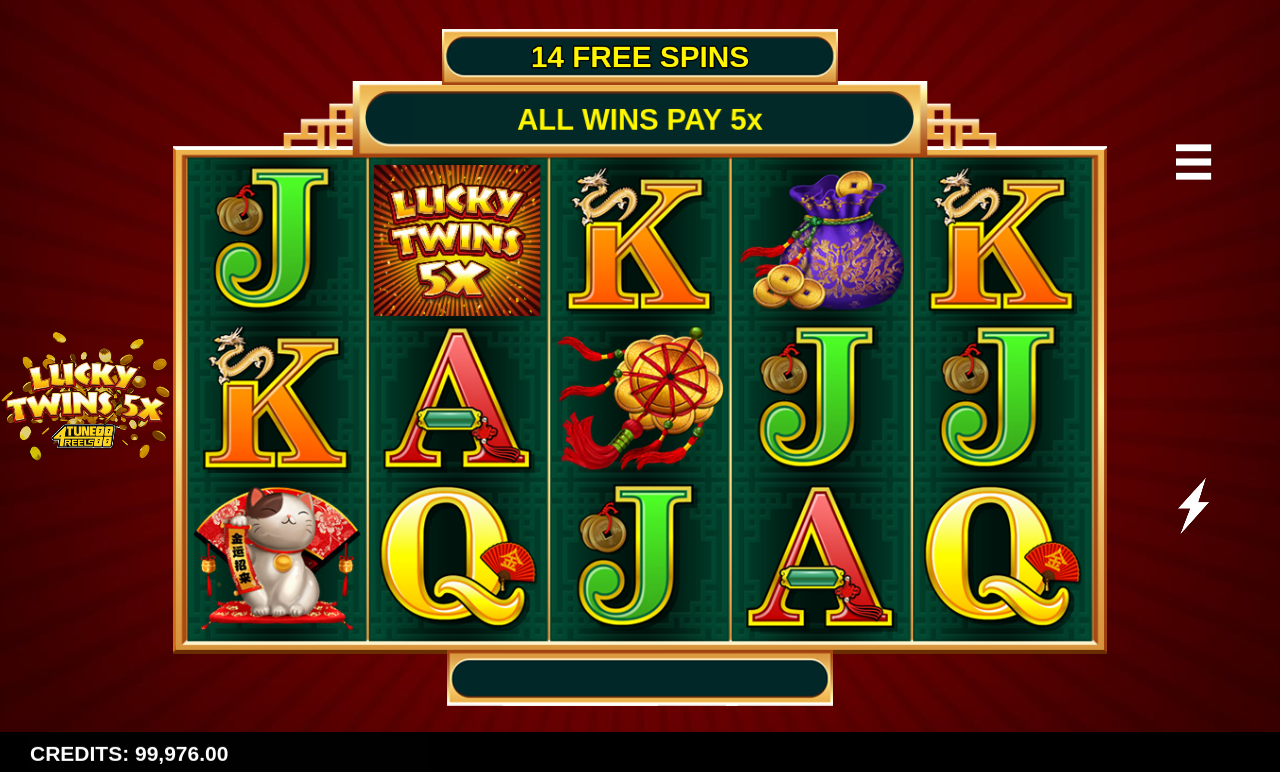 Lucky Twins 5X 4Tune Reels gameplay