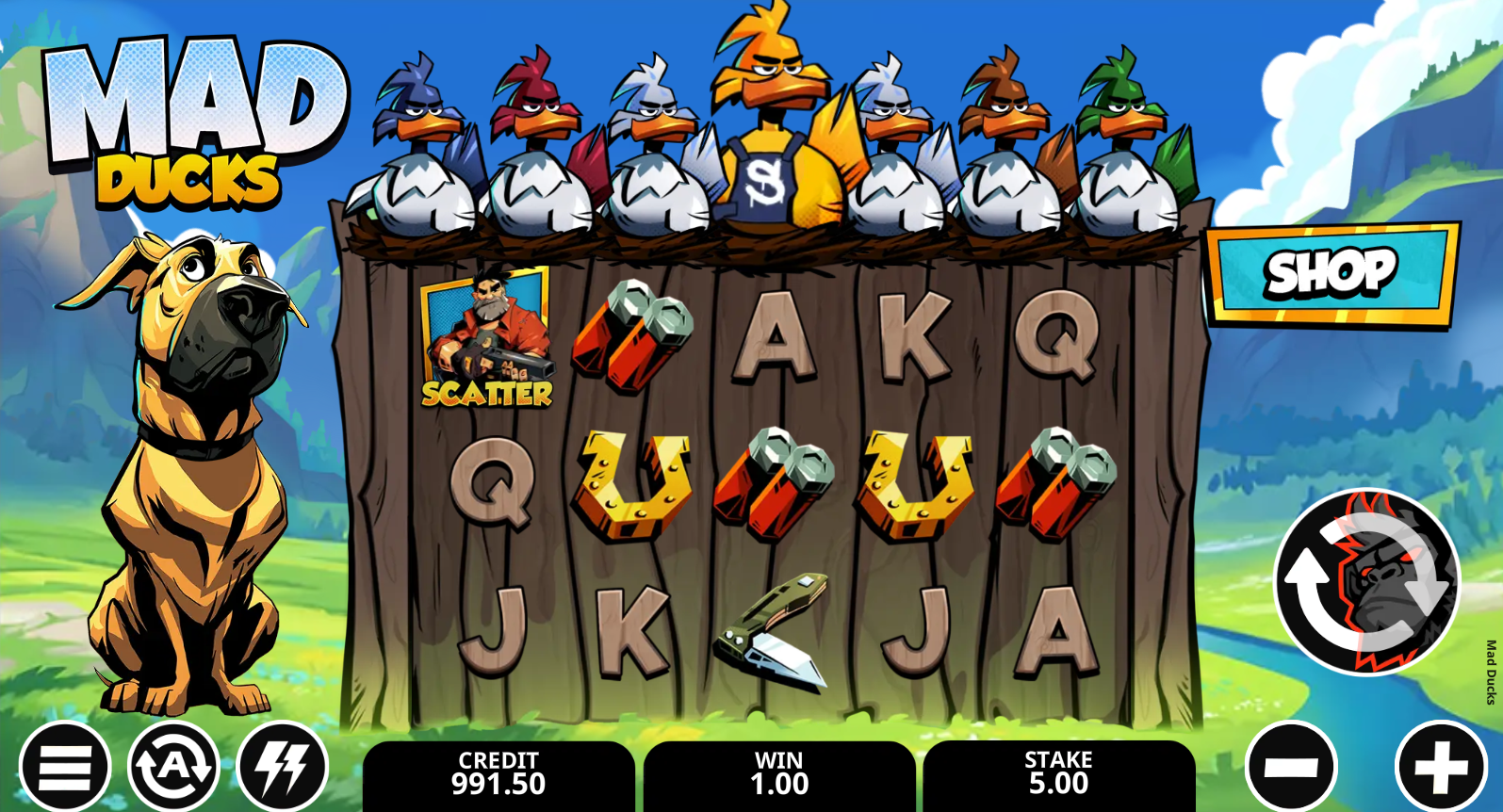 Mad Ducks base game
