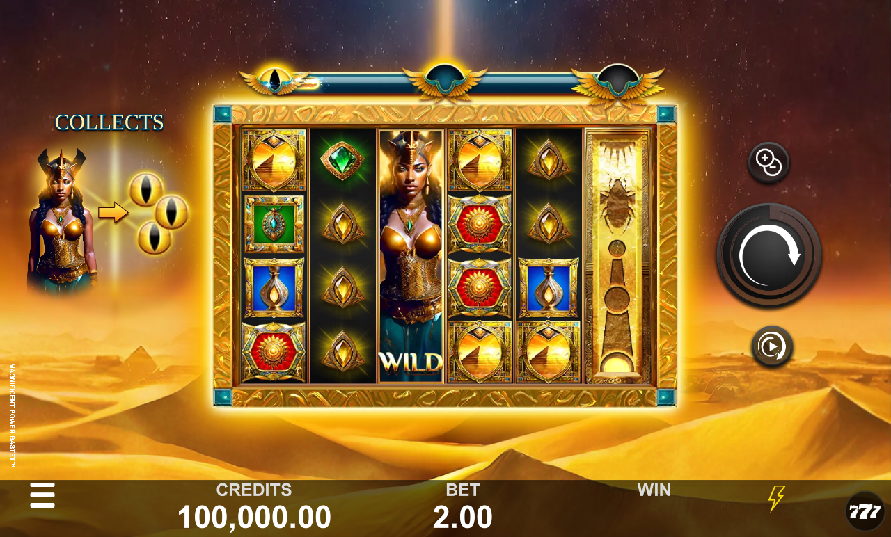 Magnificent Power Bastet base game