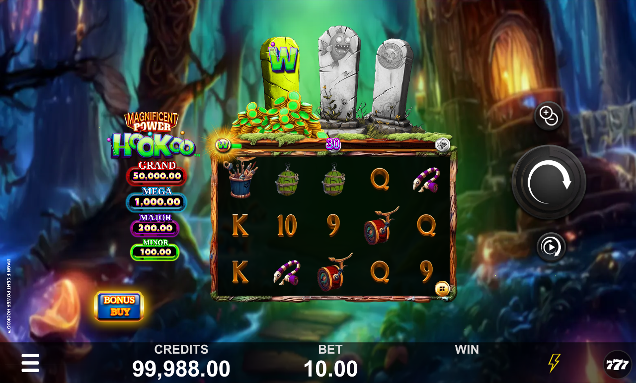 Magnificent Power HooKoo gameplay