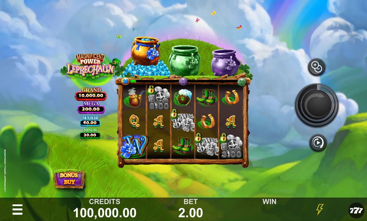Magnificent Power Leprechaun base game