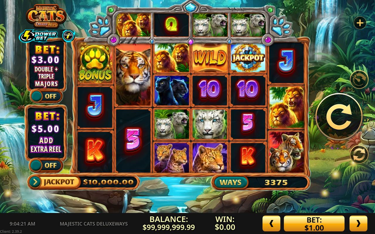 Majestic Cats DeluxeWays base game