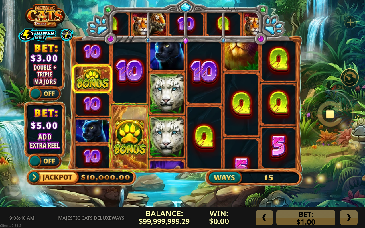 Majestic Cats DeluxeWays gameplay