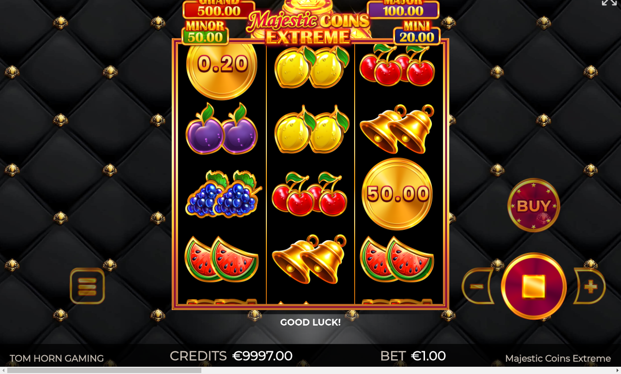 Majestic Coins Extreme gameplay